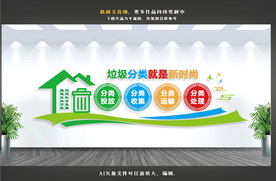 垃圾分类文化墙