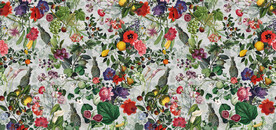 浪漫花朵背景墙