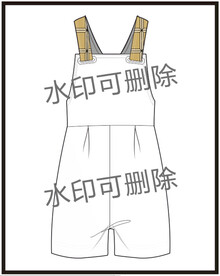 服装设计连衣裙女装款式衬衫T恤