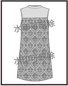 服装设计连衣裙女装款式衬衫T恤