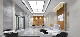 酒店大厅室内设计案例效果图