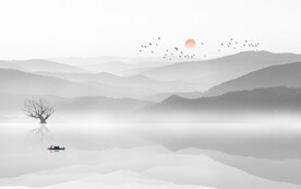 新中式水墨山水