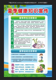 夏季健康知识宣传