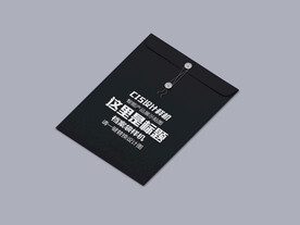 黑色文件袋样机