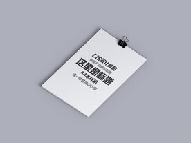 A4纸本设计样机