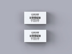 公司名片样机