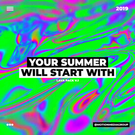 高级幻彩流体高饱和质感海报系列