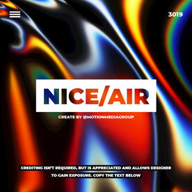 高级幻彩流体高饱和质感海报系列