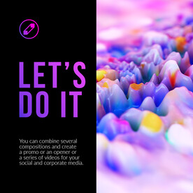 高级幻彩流体高饱和质感海报系列