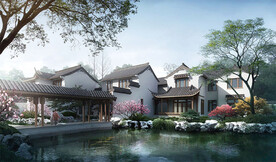 古建院子 效果图