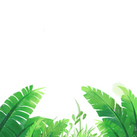 卡通插画树叶元素
