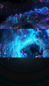 震撼宇宙星云开场片头片尾背景