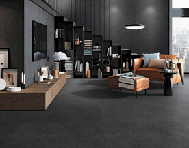 仿古砖瓷砖空间效果图