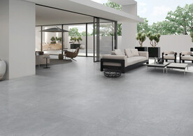 仿古砖瓷砖空间效果图