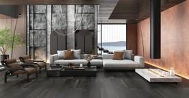 仿古砖瓷砖空间效果图