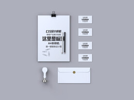 白色办公用品精品样机