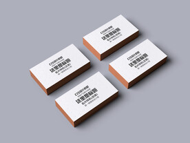 高档名片样机设计