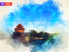 北京紫禁城角楼