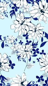 大牌  女装花 数码印花  花