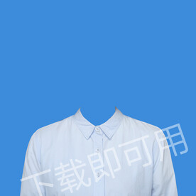 浅色衬衫模板