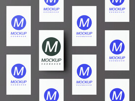 卡片菜单logo样机