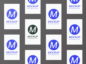 卡片菜单logo样机