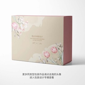 精品包装盒设计平面图