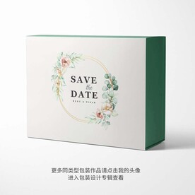 精品包装盒设计平面图