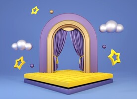 88款立体场景C4D工程源文件