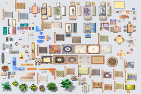 海报地产开发广告室内彩屏高清