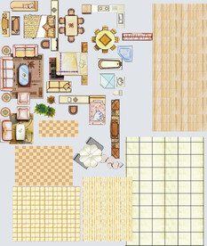 海报地产开发广告室内彩屏高清