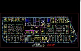 2000平办公室平面布置图