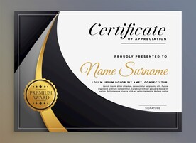 优秀员工颁奖荣誉证书模板设计