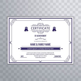 优秀员工颁奖荣誉证书模板设计