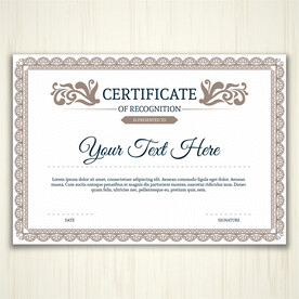 优秀员工颁奖荣誉证书模板设计