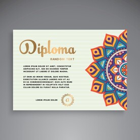 优秀员工颁奖荣誉证书模板设计