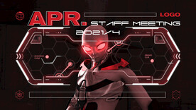 夜店员工大会海报