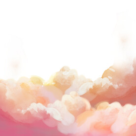 国潮装饰插画云朵元素