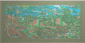 万里长城长城北国风光