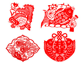 镂空雕刻鱼制作文件合集