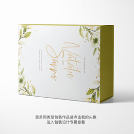 精品礼品盒包装设计平面图