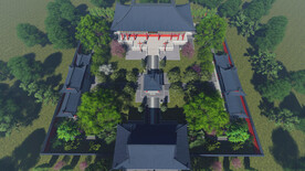 家庙鸟瞰图