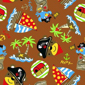 斜线条 熊   卡通 可爱 