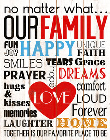 木板木纹英文挂板