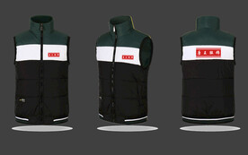 羽绒马甲工作服