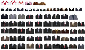 男女西装摄影模板