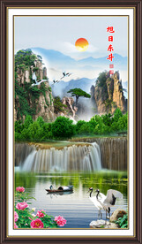 玄关山水画