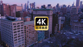 航拍现代城市群