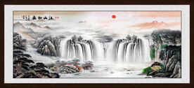 国画山水