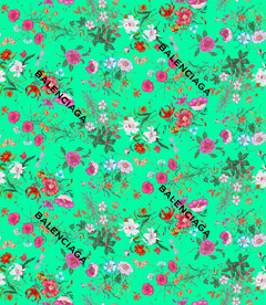 大牌花 数码印花 